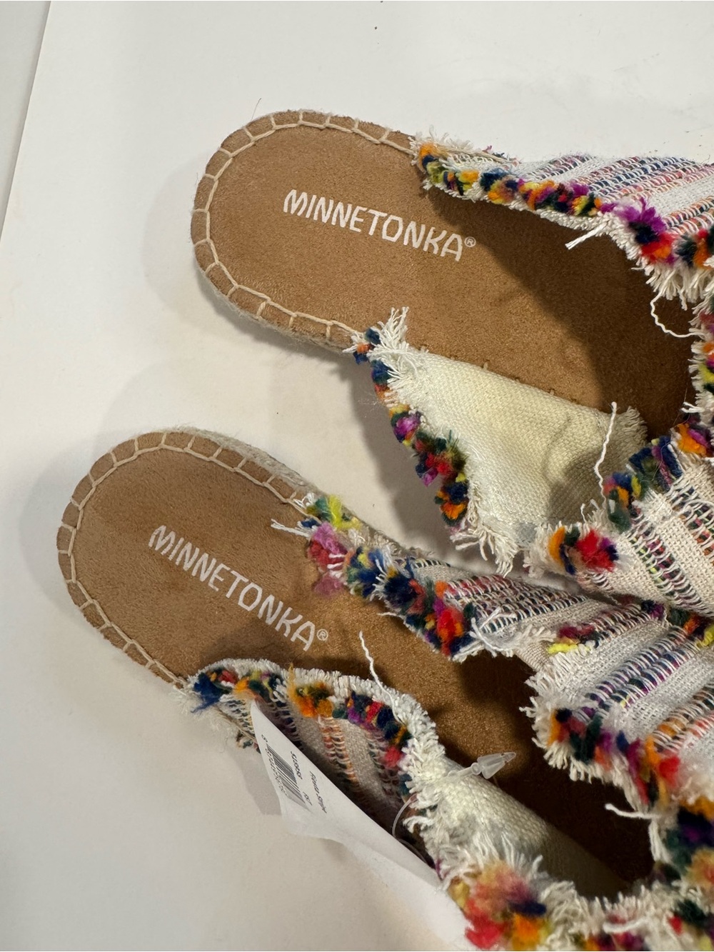 MINNETONKA women’s MOCCASIN "PEPPER" CASUAL SANDAL size 8 NWT - Picture 4 of 7